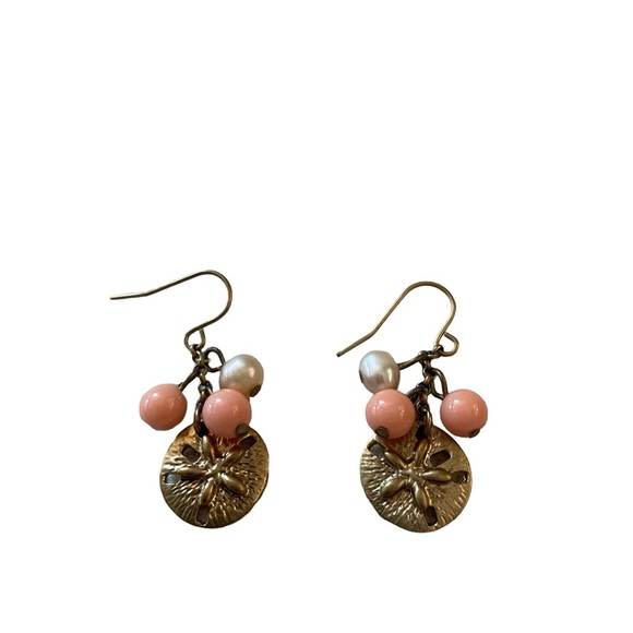 Talbots seashell bracelet and earrings set OS - Picture 3 of 3